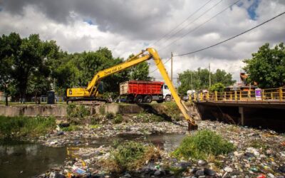 Avanza la limpieza de los arroyos San Francisco y Las Piedras