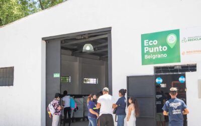 Nuevo Ecopunto del barrio General Belgrano de Berazategui