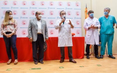 Reconocimiento a trabajadores del Hospital Evita Pueblo con 25 años de servicio