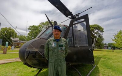 El Ejército donó a Berazategui la réplica de una aeronave que fue utilizada en Malvinas