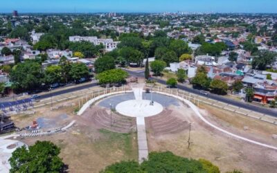 Avanza la construcción de una plaza inclusiva en el Parque de la Ciudad