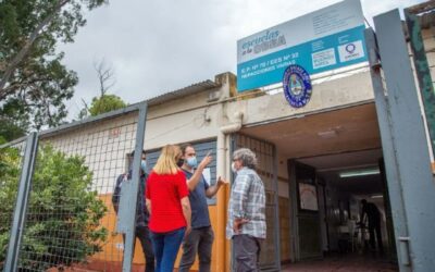 Trabajos de puesta en valor en distintas escuelas de Quilmes