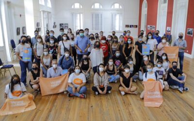 Mayra Mendoza presentó «Verano Cuidado» en la Casa de las Culturas