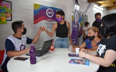 Operativo de inscripción a las becas Progresar en Villa Luján