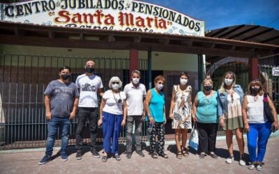Operativo «Quilmes Cerca» el Centro de Jubilados y Pensionados Santa María
