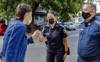 Mayra Mendoza: «Es un orgullo ver la vocación, compromiso y voluntad de cuidar a nuestra comunidad»