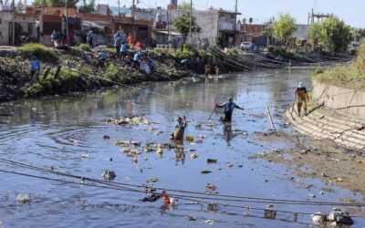 Limpiezaen el arroyo San Francisco y las obras proyectadas para el barrio Finexcor