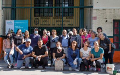 Nuevas jornadas de trabajo en escuelas de Berazategui
