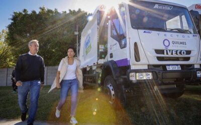Nuevos camiones y camionetas para el área de recolección de Quilmes