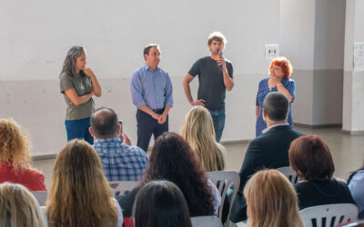 Inauguró el seminario sobre manipulación de alimentos para auxiliares escolares en Florencio Varela
