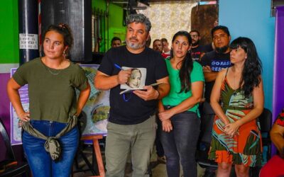 Ezpeleta: funcionarios municipales se reunieron con vecinos del barrio La Resistencia