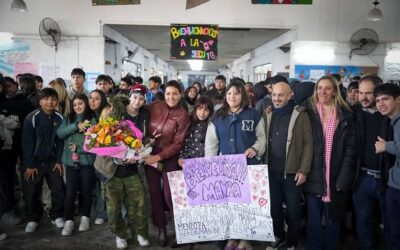 MAYRA INAUGURÓ LA OBRA DE REFACCIÓN Y AMPLIACIÓN DE LA ESCUELA SECUNDARIA Nº 16 DE QUILMES OESTE