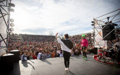 MAYRA EN EL POLIDEPORTIVO JUNTO A MILES DE FAMILIAS EN EL FESTIVAL DE LAS NIÑECES: “EN QUILMES LO MÁS IMPORTANTE SON NUESTROS NIÑOS Y NIÑAS”