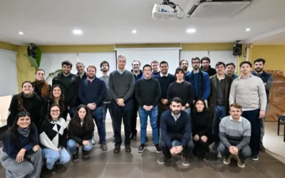 Malvinas Argentinas: Leo Nardini recibió a estudiantes del CIAS
