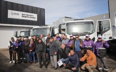 Quilmes incorporó cinco nuevos camiones volcadores a su flota municipal