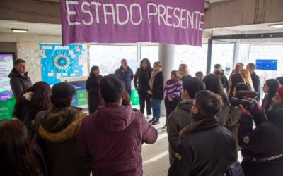 EL MUNICIPIO INSTALÓ LOS PRIMEROS 12 CONTENEDORES EN SAN FRANCISCO SOLANO Y PRESENTÓ UN NUEVO CAMIÓN RECOLECTOR DE CARGA LATERAL