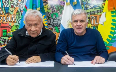 Berazategui firmó un convenio marco de colaboración con la CGT Regional sobre formación laboral