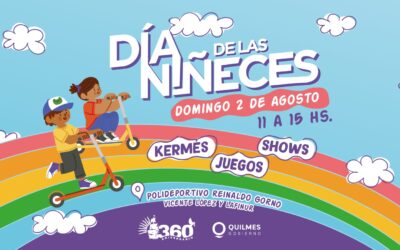 SE VIENE EL FESTIVAL DE LAS NIÑECES: ESTE DOMINGO 2 DE AGOSTO CON ENTRADA LIBRE Y GRATUITA EN EL POLIDEPORTIVO MUNICIPAL