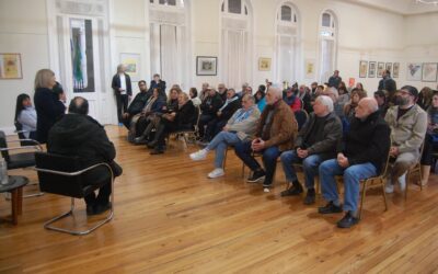 Inauguración de la muestra de Novak