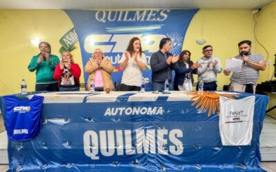 CTA AUTÓNOMA DE QUILMES PRESENTACIÓN DE LA NUEVA CONDUCCIÓN DE LA CTA AUTÓNOMA DE QUILMES JUNTO A LA CTA AUTÓNOMA DE SOLANO