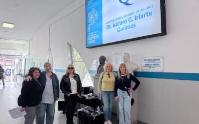 Importante aporte al Hospital de Quilmes: