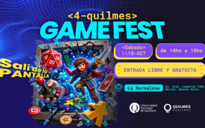 LLEGA EL QUILMES GAME FEST 2026 CON ENTRADA LIBRE Y GRATUITA PARA CELEBRAR LA CULTURA DEL JUEGO